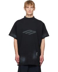 送料込+BALENCIAGA+3b Stencil フーデッド ラグランTシャツ BALENCIAGA】3B STENCIL フーデッド ラグランTシャツ