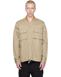 Universal Works - Taupe Parachute Jacket - Lyst