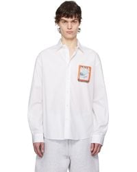 Jacquemus - Simon Sardine Logo Print Shirt - Lyst