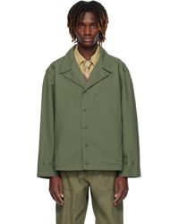 Engineered Garments - Khaki M41 Jacket - Lyst