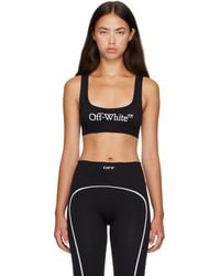 Off-White c/o Virgil Abloh - Off- 'off' Stamp Seamless Sport Bra - Lyst