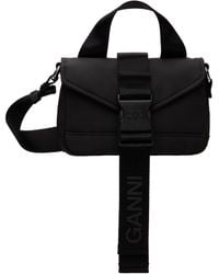 Ganni - Tech Mini Satchel Bag - Lyst