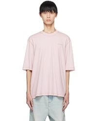 Ami Paris - Pink Fade Out T-shirt - Lyst