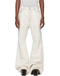 Rick Owens - Off- Temple Bolan Bootcut Jeans - Lyst