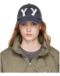 OPEN YY - 'Yy' Heart Bone Ball Cap - Lyst