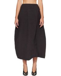 Studio Nicholson - Bryde Midi Skirt - Lyst