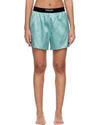 Tom Ford - Stretch Silk Satin Boxer Shorts - Lyst