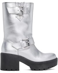 Moschino - Pin-buckle Boots - Lyst