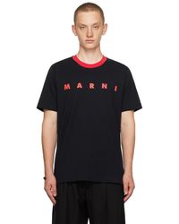 Marni - Black Polka Dot T-shirt - Lyst