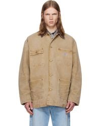 Polo Ralph Lauren - Tan Canvas Field Jacket - Lyst