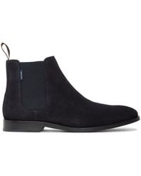 paul smith black suede boots