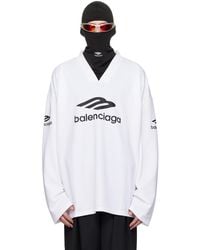 Balenciaga - 3B Sports Icon Ski Long Sleeve T-Shirt Large Fit - Lyst
