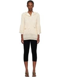 Isabel Marant - Off- Zaelle Summer Crochet Knit Minidress - Lyst