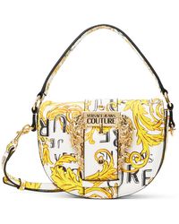 Versace - White & Gold Couture I Bag - Lyst