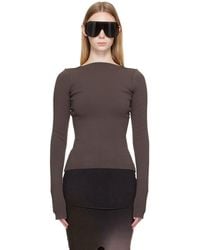 Rick Owens - Tower Tight Ls T-Shirt - Lyst