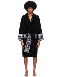 versace black robe price