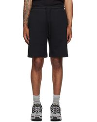 Moncler - Logo Patch Cotton Shorts - Lyst