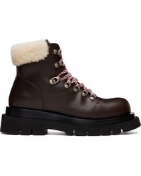 Bottega Veneta - Lug Hiking Ankle Boots - Lyst