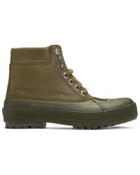 Jacquemus Khaki Les Meuniers Hautes Boots - Green