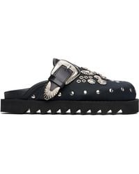 Toga - Eyelet Metal Sabot Slip-on Loafers - Lyst