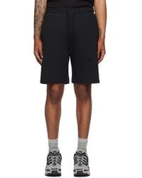 Moncler - Logo Patch Cotton Shorts - Lyst
