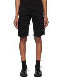 C.P. Company - Stretch Sateen Cargo Shorts - Lyst