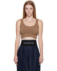 Alexander Wang - Cropped Camisole - Lyst