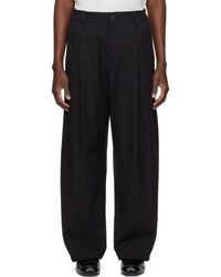 Studio Nicholson - Shire Cotton Pleated Trousers - Lyst