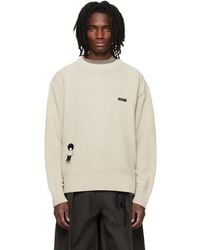 Song For The Mute - Oversized Sweater - Lyst