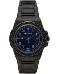 Versace グレカ Reaction 腕時計 - ブラック