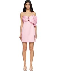 Marc Jacobs - Satin 'Pop J Marc' Bow Minidress - Lyst