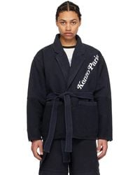 KENZO - Navy Paris Verdy Edition Workwear Jacket - Lyst
