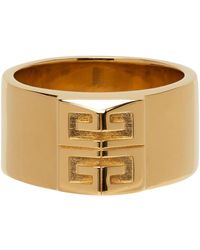 Givenchy - Gold 4g Ring - Lyst