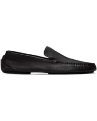 The Row - Lucca Slip-On Loafers - Lyst