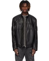 Juun.J - Rider Faux-Leather Jacket - Lyst