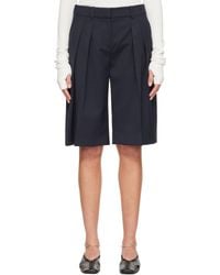 Frankie Shop - Bilbao Pleated Bermuda Shorts - Lyst