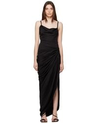 Jacquemus - Elegant Asymmetrical Long Dress - Lyst
