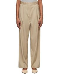 Rohe - Pleated Trousers - Lyst