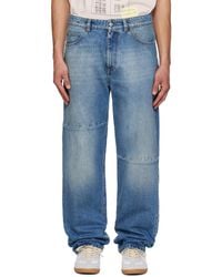 MM6 by Maison Margiela - Straight-Leg Jeans - Lyst