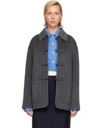 Rohe - Double-Faced Wool Pankou Closure Jacket - Lyst