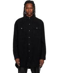 Rick Owens - Tower Oversized Overshirt - Lyst