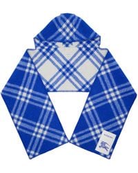 Burberry - Check Hooded Scarf - Lyst
