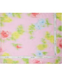 Marc Jacobs - Blurred Floral Silk Scarf - Lyst