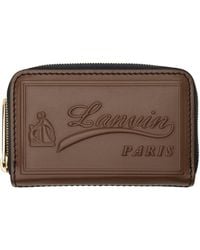 Lanvin - 'Catch By Zipped Card Holder - Lyst