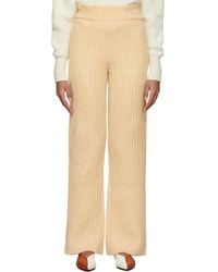 Nanushka - Wool Shad Lounge Pants - Lyst