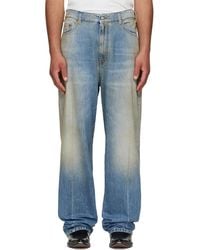 MM6 by Maison Margiela - Straight-Leg Jeans - Lyst