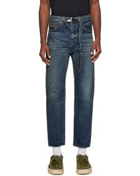 Sacai - Belted Jeans - Lyst