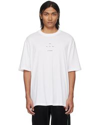 Song For The Mute - T-shirt blanc à image - Lyst