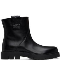 Bottega Veneta - ブラック Haddock アンクルブーツ - Lyst