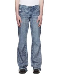 Cout de la Liberte - Jimmy Ecru Twill Flare Jeans - Lyst